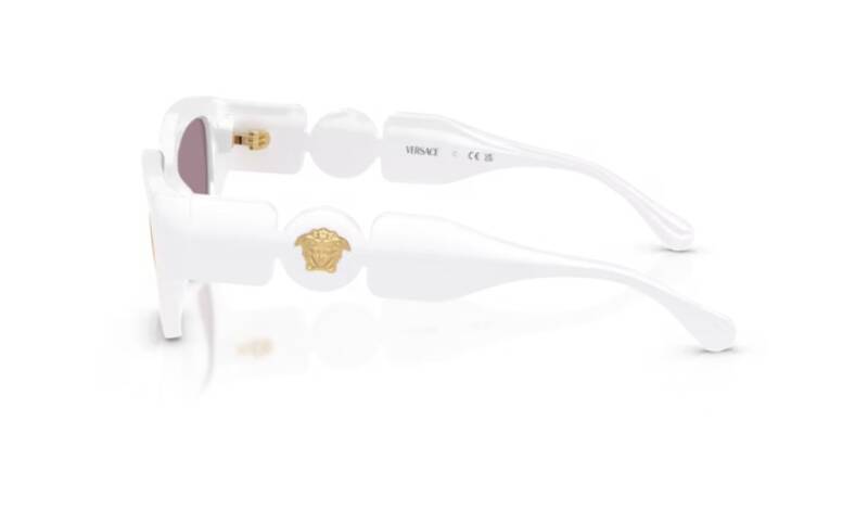Versace Kids 0VK4007U White Mirrored Pink Sunglasses 48mm