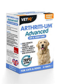 Vet IQ Arthriti-UM Advanced Joint Support for Cats & Dogs 45 Tablets