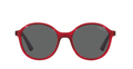 Vogue 2018 306687 Transparent Red Acetate Sunglasses