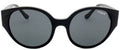 Vogue 5245S W4487 Black Square Sunglasses 53mm