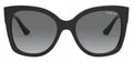 Vogue 5338-S W44/11 Black Square Sunglasses 54mm