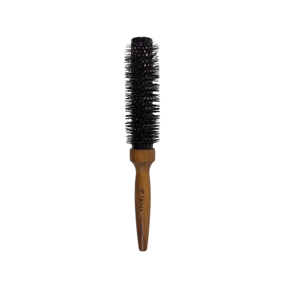 Trina 32 mm Wooden Handled Hair Brush for Detangling and Styling - Gentle Hair Care Tool
