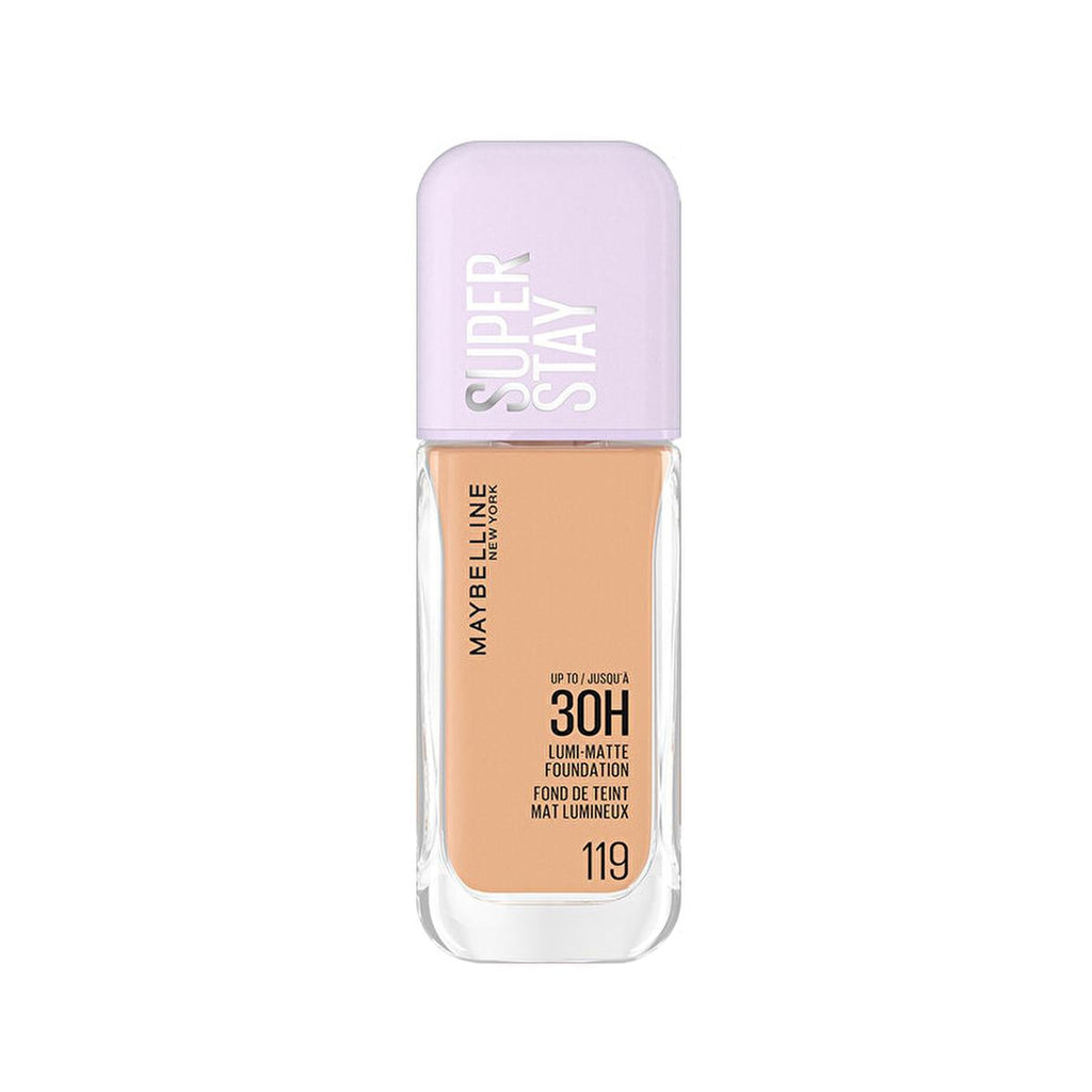 Maybelline New York Super Stay Lumi Matte Foundation - Long-Lasting, Matte Finish, Lightweight Makeup for Various Skin Tones