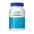 Velavit Nattokinase Dietary Supplement for Cardiovascular Health - 30 Vegetarian Capsules
