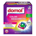 Domol 3-in-1 Color Laundry Detergent Capsules: Deep Cleaning, Stain Removal, Eco-Friendly, Vibrant Colors - 22 Loads