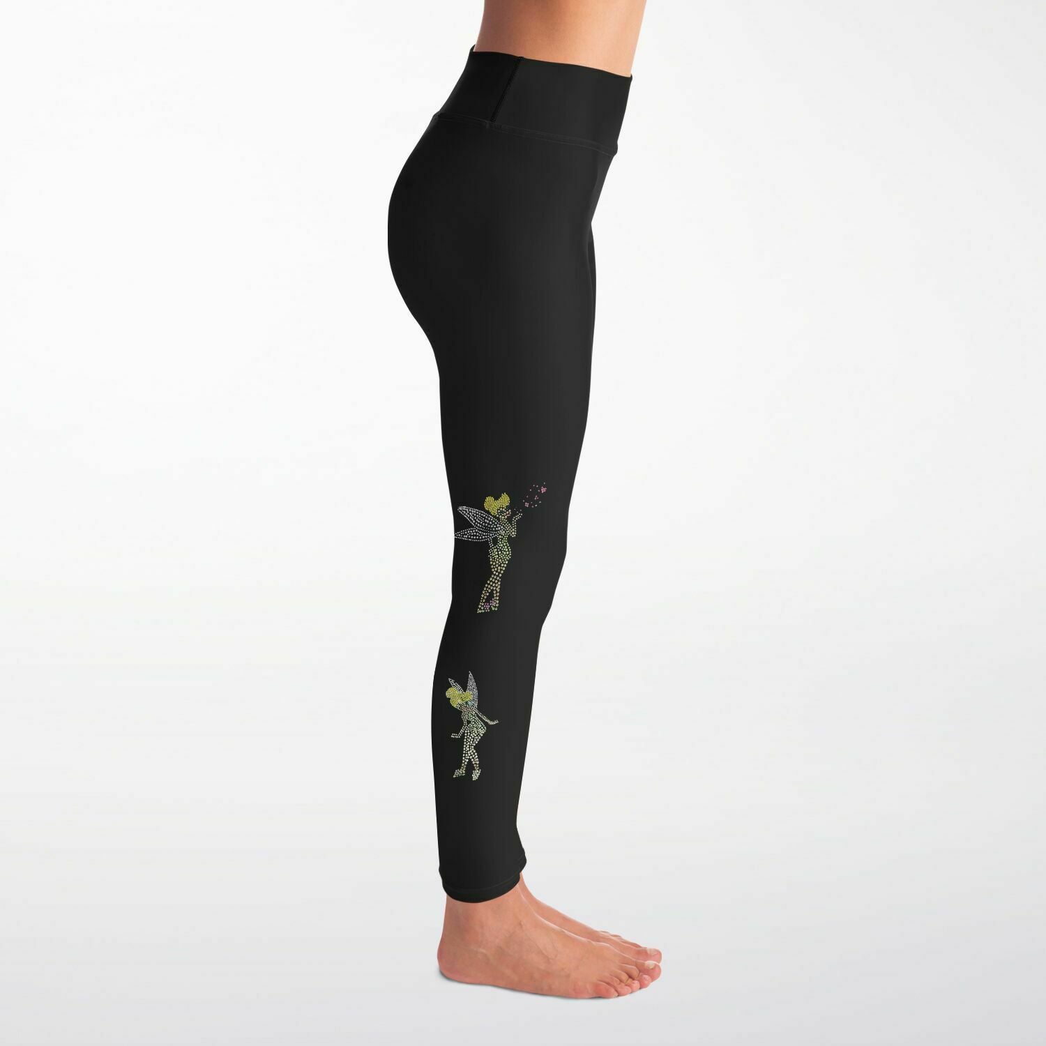 Tink the Fairy Rhinestone Leggings with Pockets