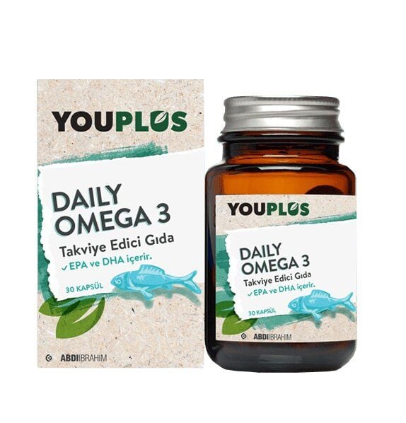 Youplus Daily Omega 3 Essential Fatty Acids 30 Capsules