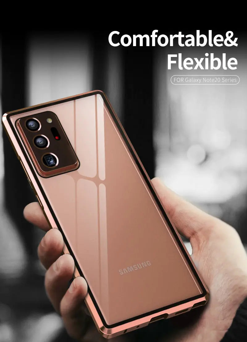 Anti-Peep Magnetic Privacy Case for Samsung Galaxy - Full Coverage Protection