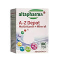 Altapharma Multivit Mineral A-Z Tablets: Gluten & Lactose-Free Daily Vitamin & Mineral Supplement for Immune Support | 100 Count
