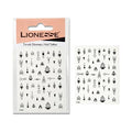 Lionesse Nail Tattoo TD-0064 - Easy Temporary Nail Art Decoration